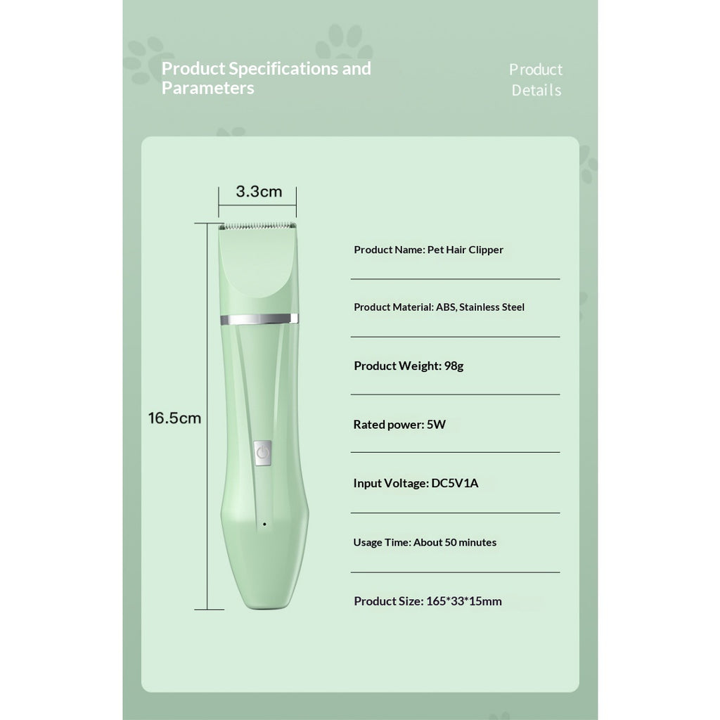 Cat & Dog Clipper multifonctionnel pour animaux de compagnie