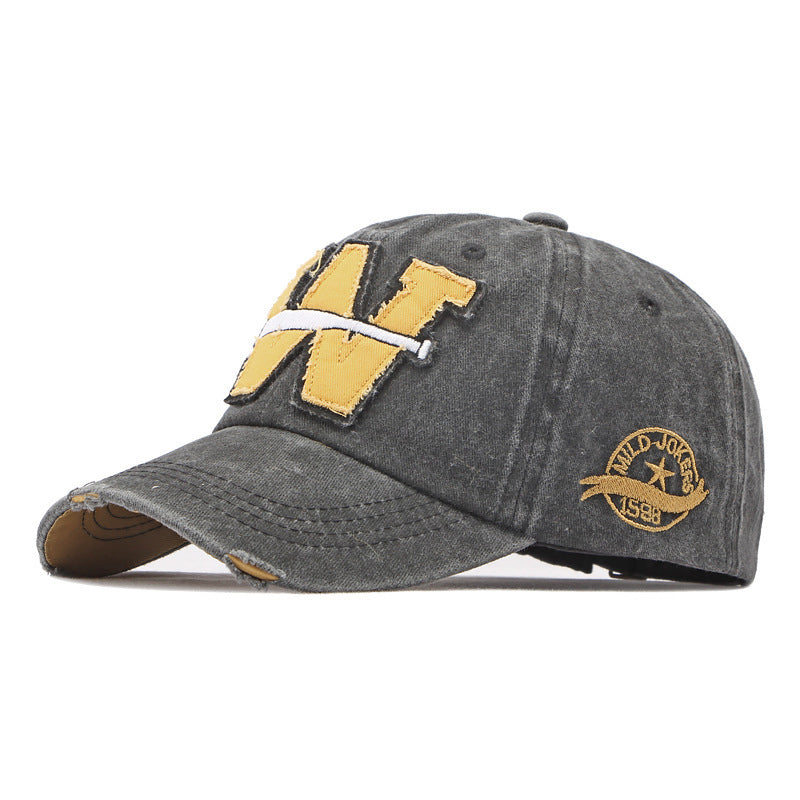 Casquette de baseball brodée avec rétro pour hommes et femmes