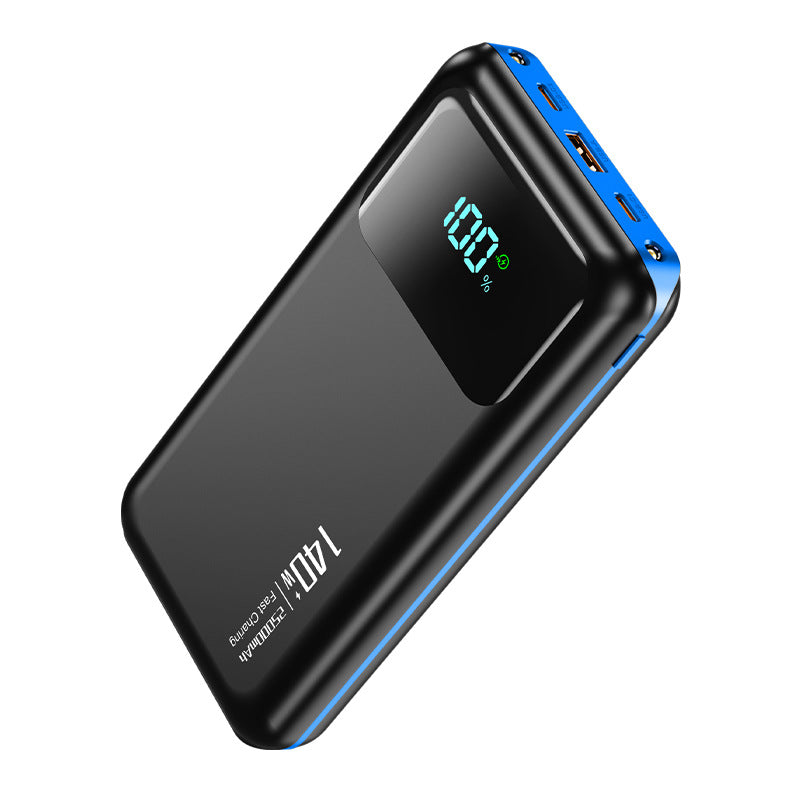 PD 140W Laptop Power Bank avec 25000 Mah et charge rapide
