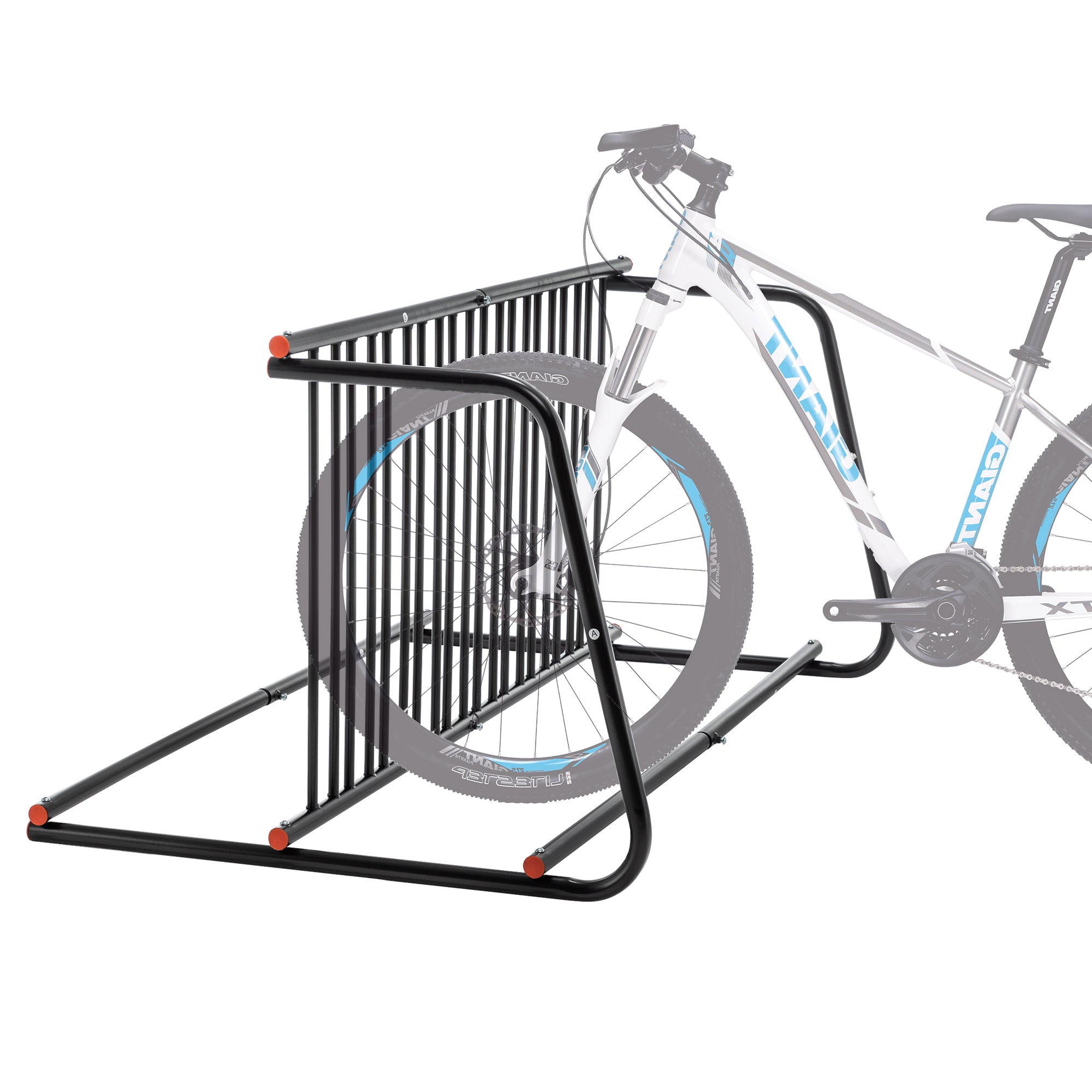 Rack de vélo extérieur lourd 10 broches - Support de rangement en acier double side pour garages