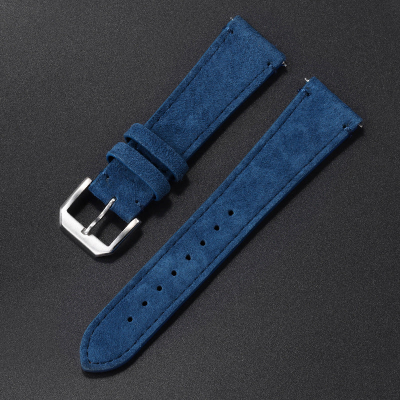 Bande de montres en cuir Suede