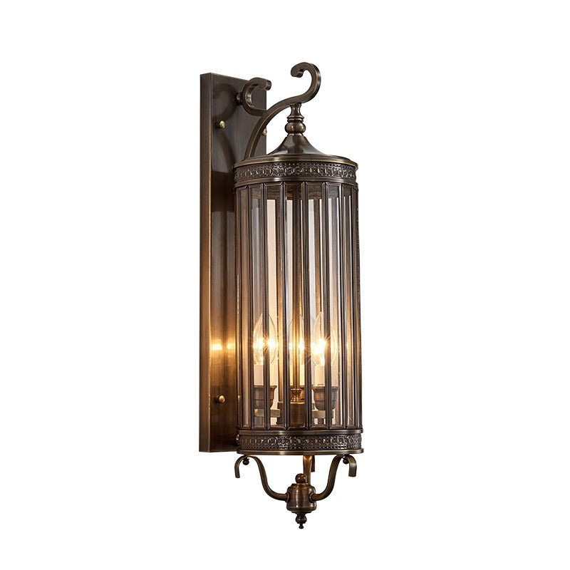 Lampe murale intérieure Lampe murale extérieure longue style chinois
