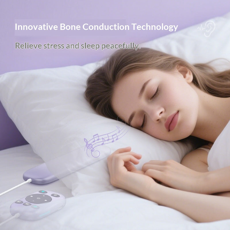 Haut-parleur de sommeil Bluetooth à conduction osseuse intégré dans votre oreiller