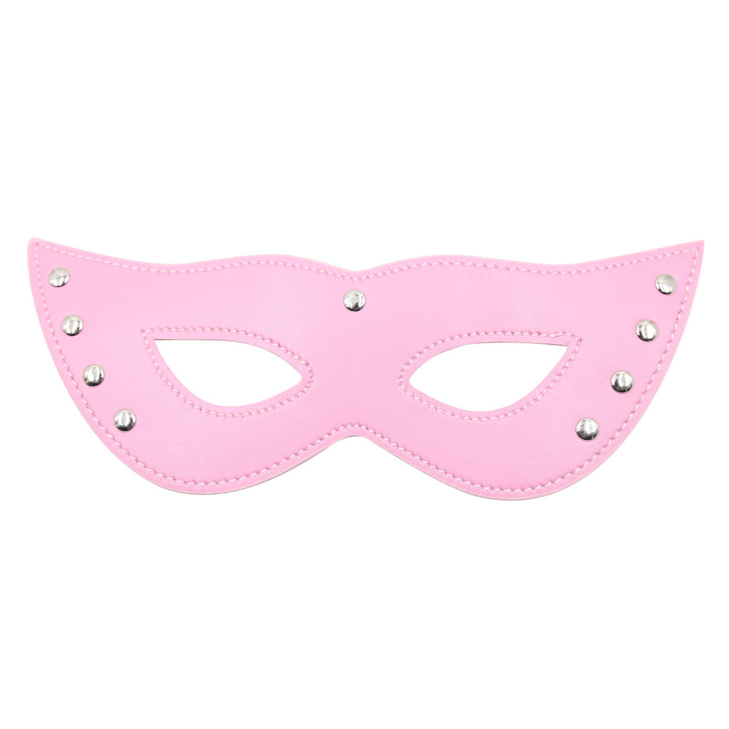 Masque des yeux en cuir de Black Cat