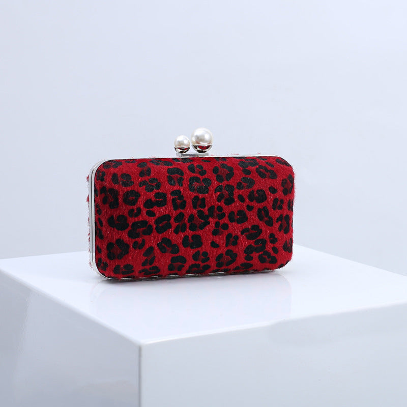 Classic EuropeanAmerican Leopard-Imprimer Sac à Epaule Fashionable