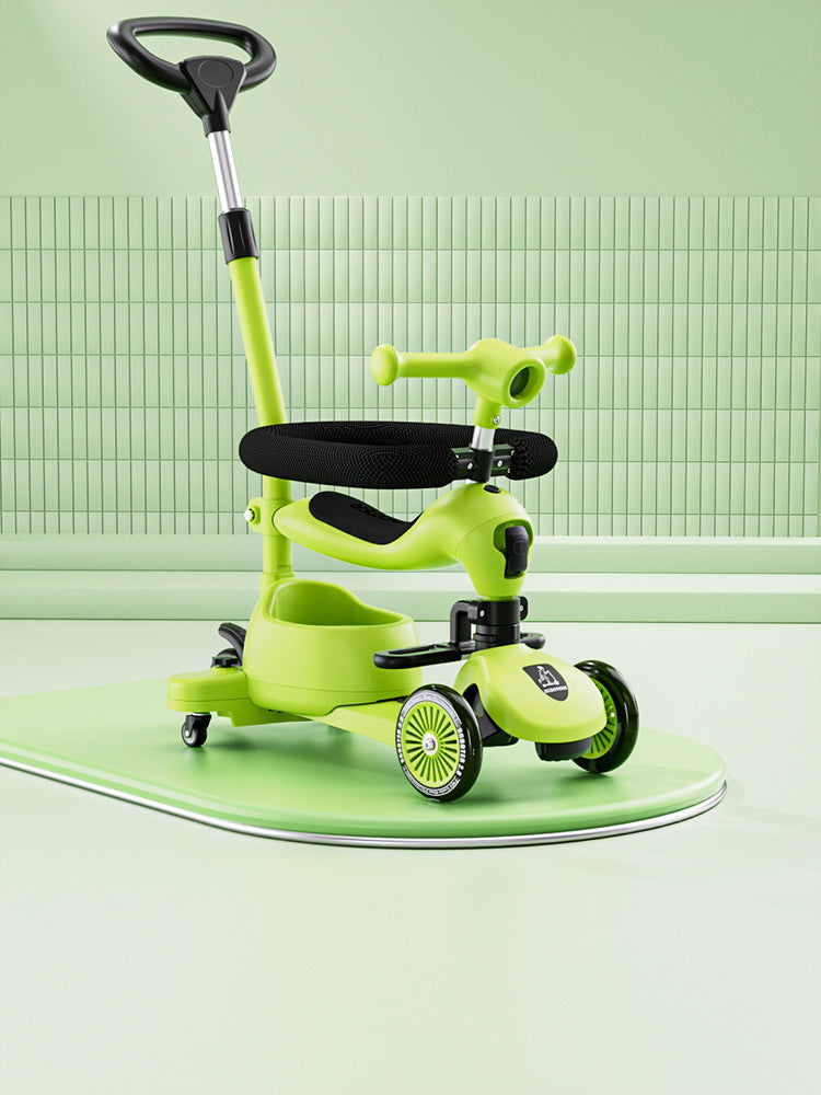 Scooter bébé peut s'asseoir pousser ou glisser