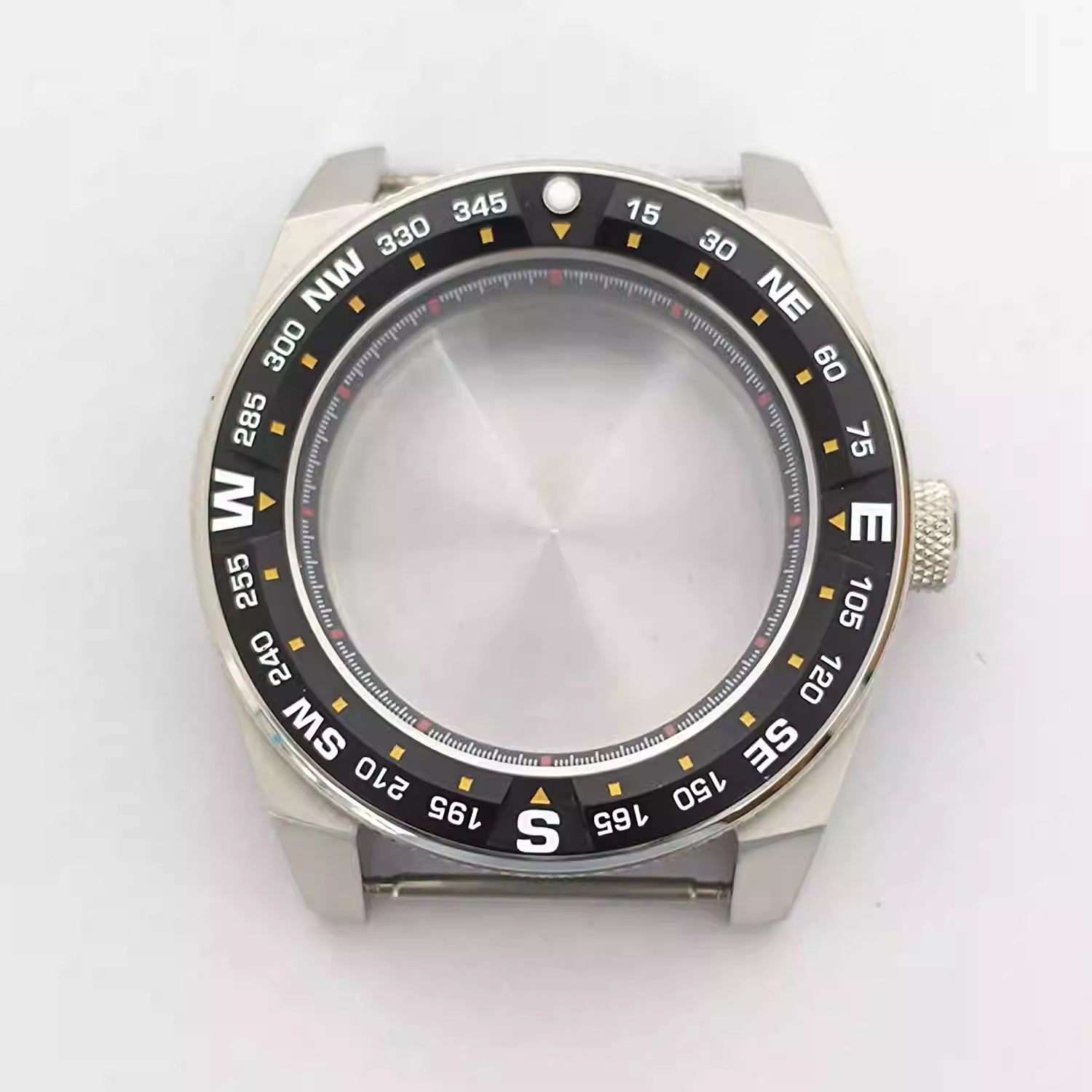 43mm 316 en acier inoxydable Lunette en aluminium