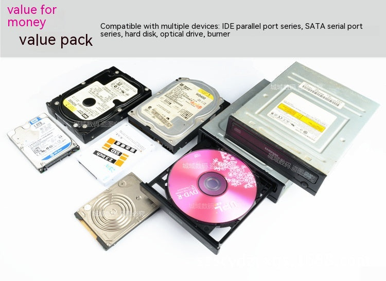 Commerce extérieur Exportation Trois-en-un USB vers IDE SATA IDESATA vers USB Portserial parallèle dur
