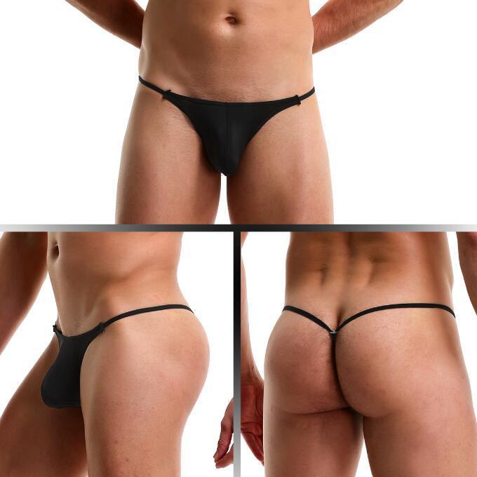 Low Waist hommes Ice Silk T-back