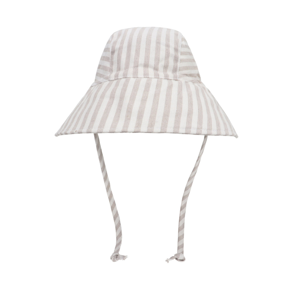 Chapeau de seau de protection solaire respirant en coton de plein air et en lin