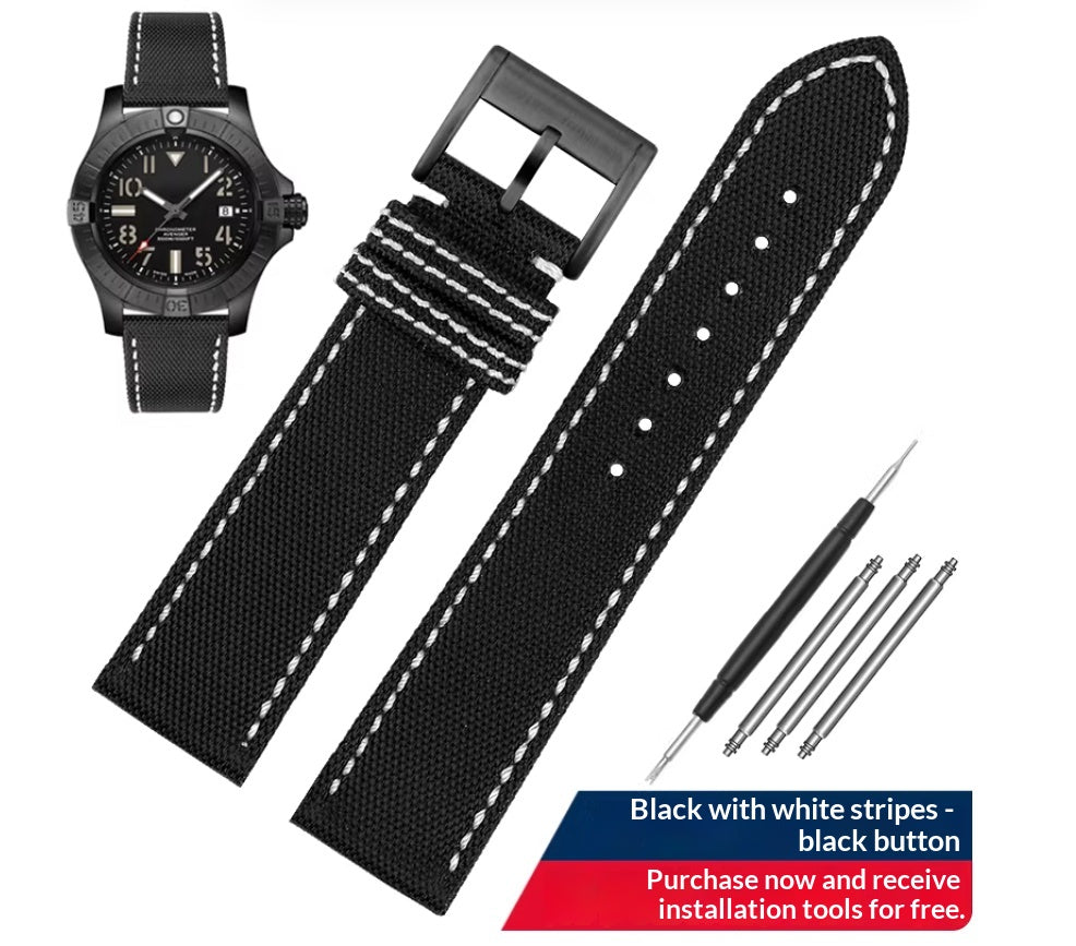 Accessoires de montre Nylon Watchband Hommes