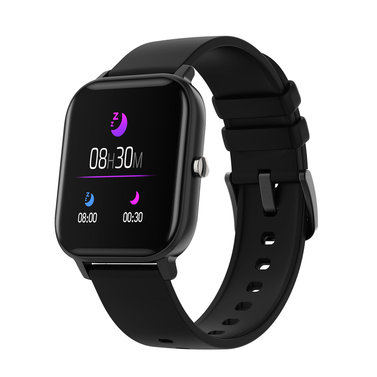 Bracelet Smartwatch tout-touch avec fréquence cardiaque et surveillance de la pression artérielle
