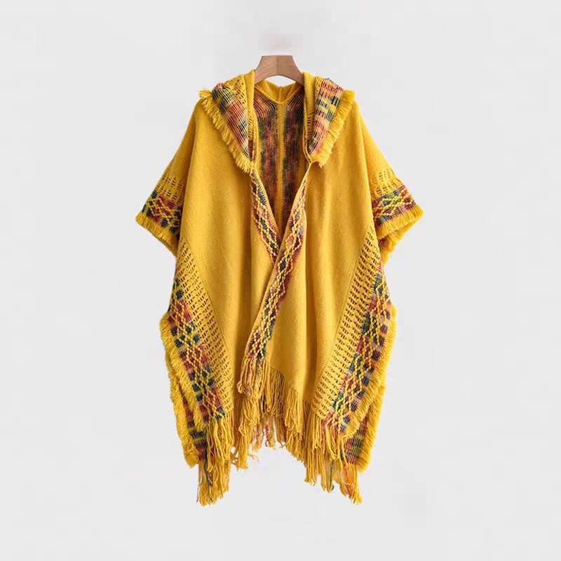 Châle à capuche mode pour les femmes Style ethnique