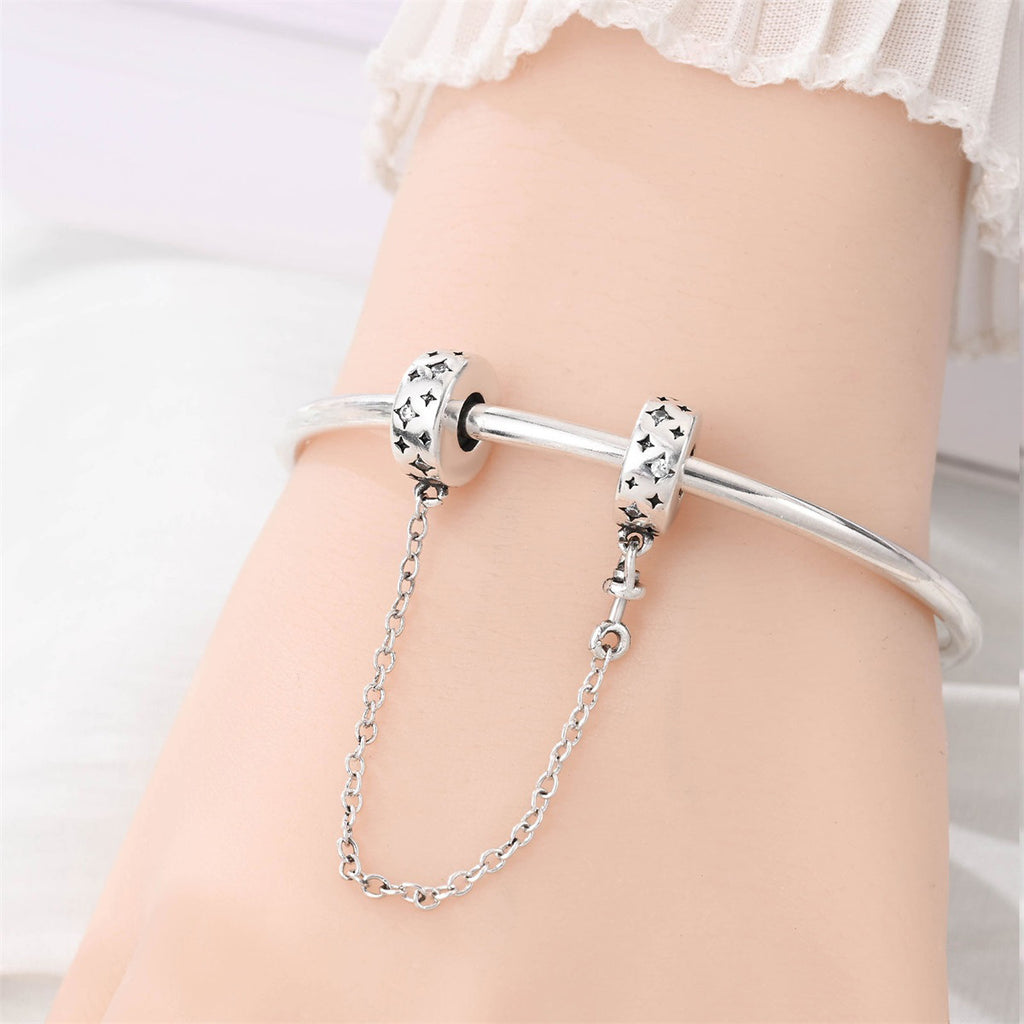 Sunny-Rainy Weather Sun-Moon-Stars Bracelet Pendentif perles Accessoires