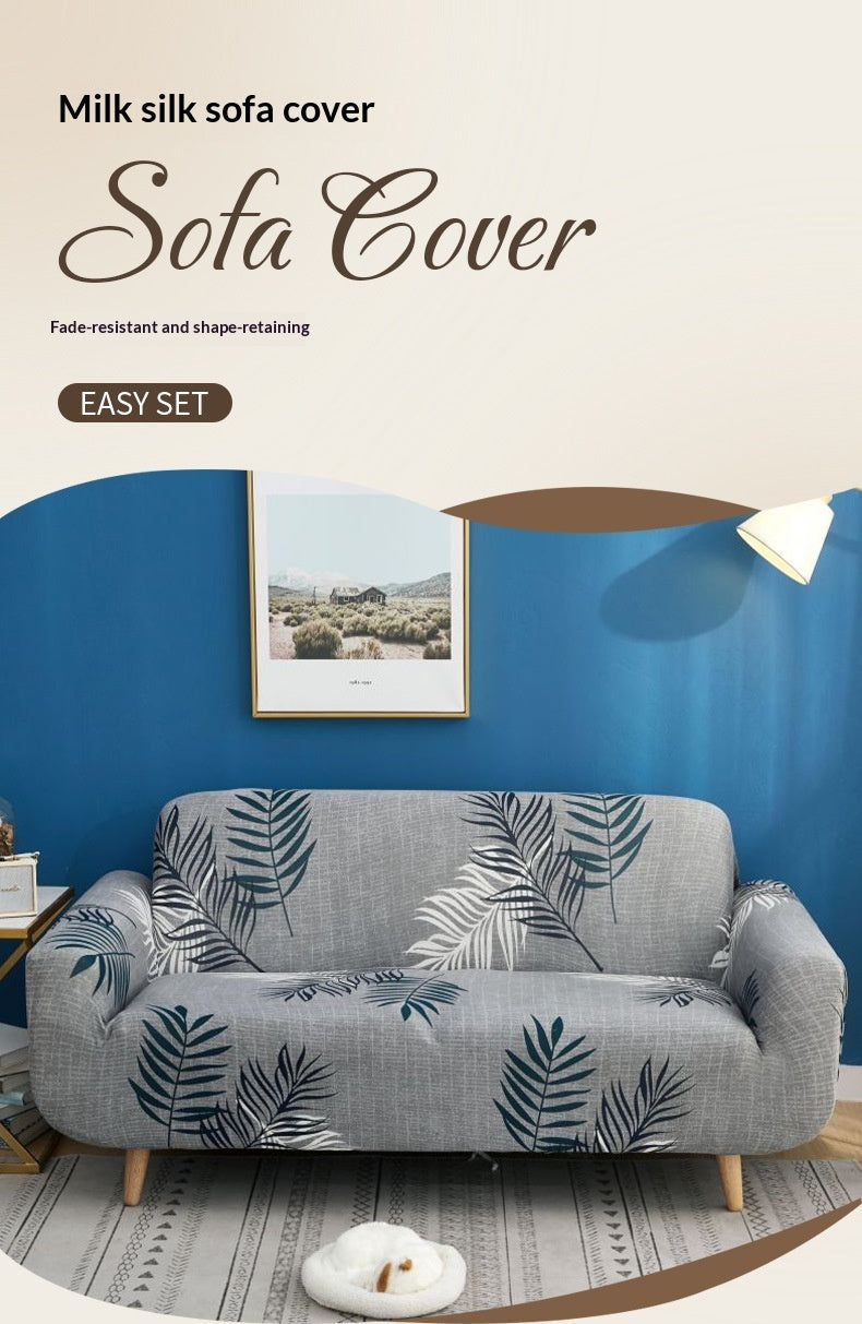 Couverture de canapé en quatre saisons Couverture de poussière entièrement fermée