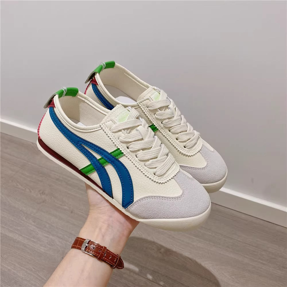 Women's Thick Leather Breathable Cortez Mesh