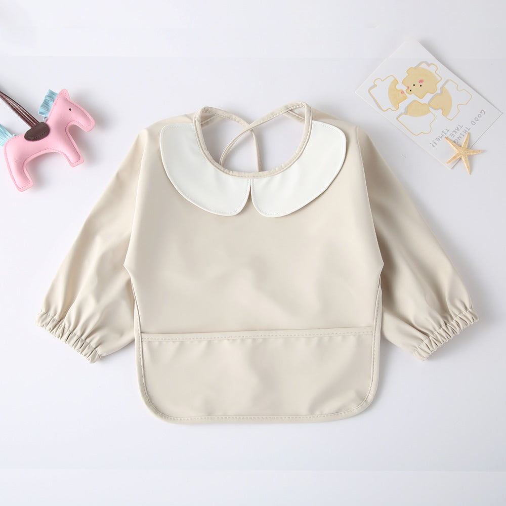 Bébé Bib à manches longues imperméable