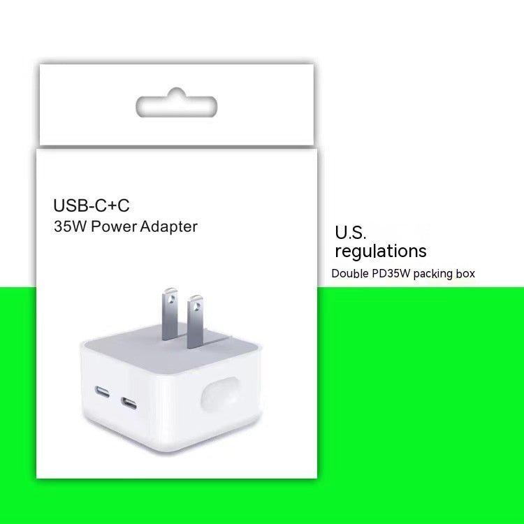 Chargeur de téléphone portable PD35W à double port