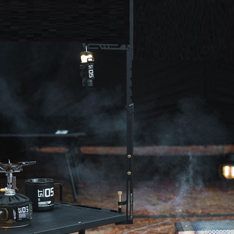 Support de lampe réglable multipaires en acier inoxydable