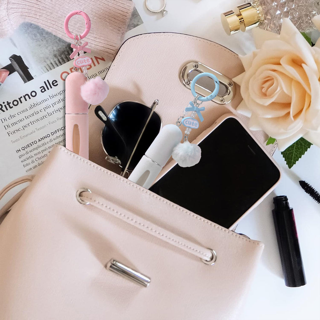 En peluche sac de charme parfum bouteille Girly porte-clés