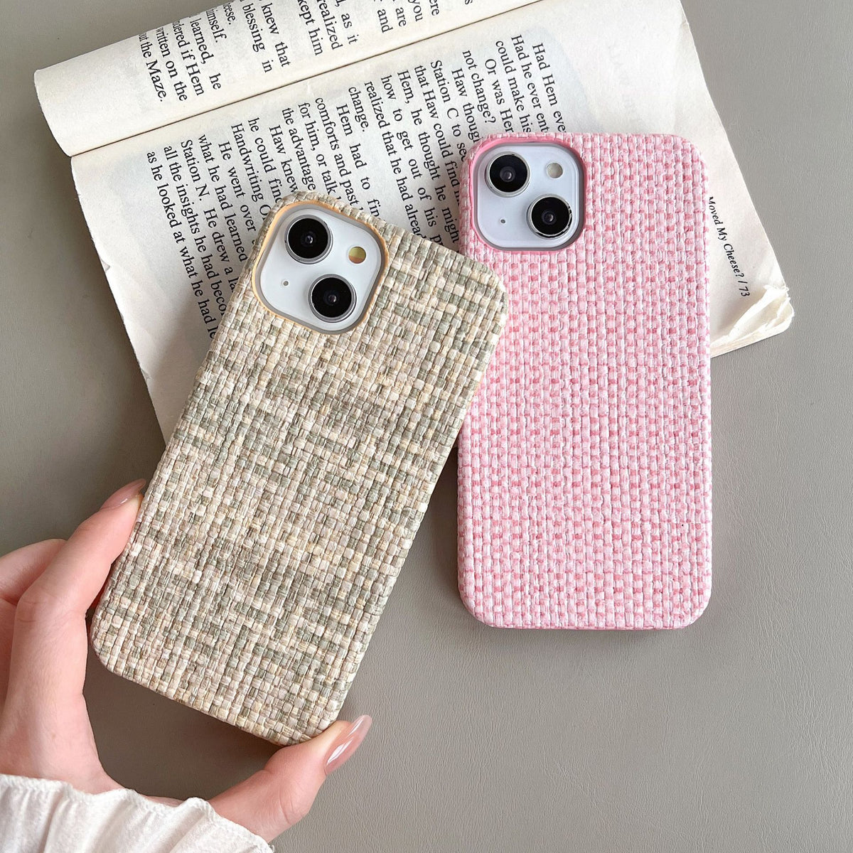 Étui de protection pour téléphone portable tissé