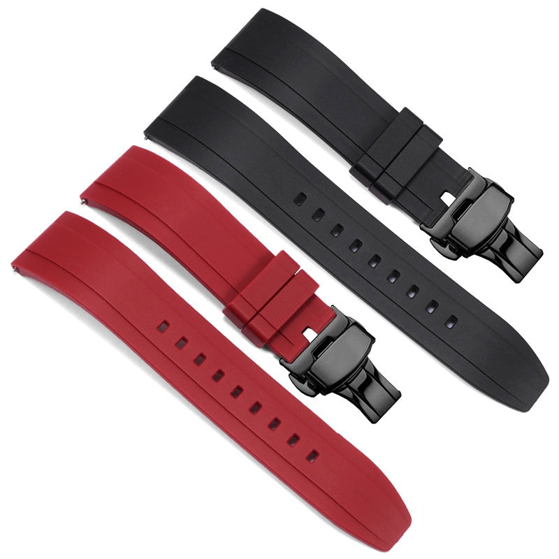 Bracelet de libération rapide en caoutchouc 22mm