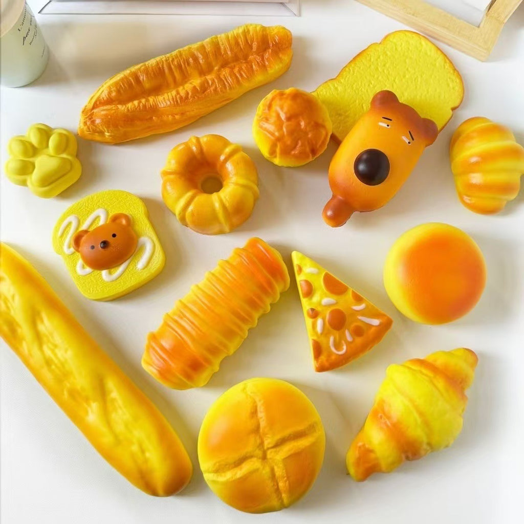 Squeeze Toy Food Bread Photographie Prop