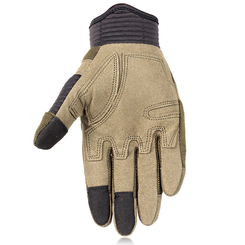 Ecran tactile Fans militaires Gants tactiques de moto à bout complet