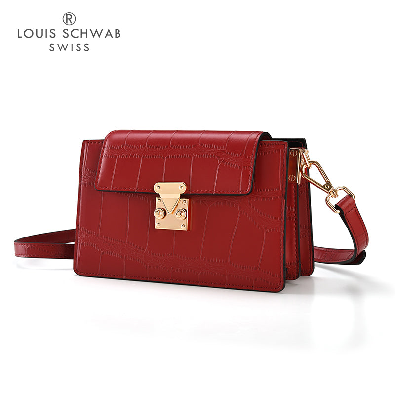 Sac à main pour femmes Louis Schwab Minimalist Compact Pourtant un petit carré moderne et sophistiqué