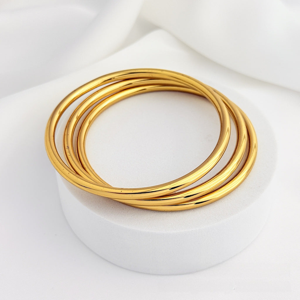 Bracelets en acier inoxydable simple dans plusieurs styles