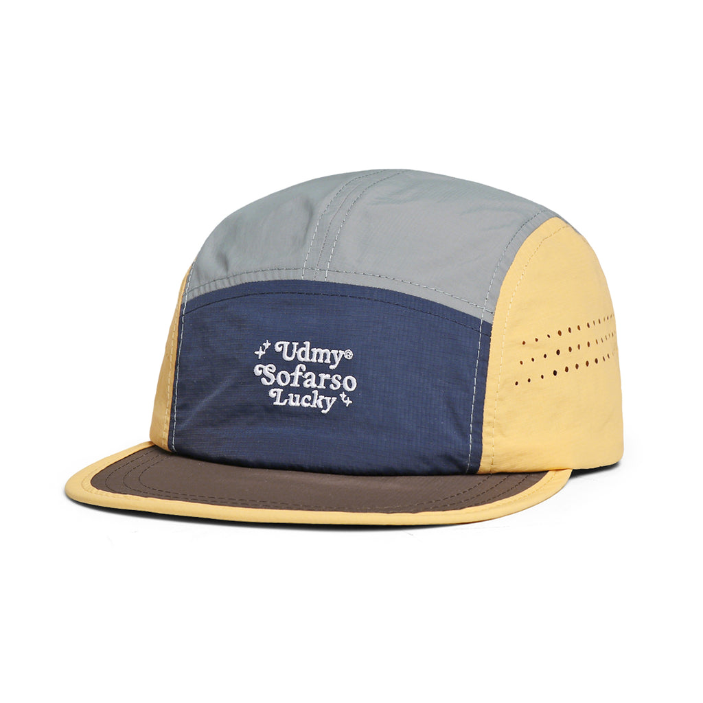Léger, Séchage rapide, Correspondant aux couleurs, Mesh à cinq panneaux, Chapeau à bord plat pour le Hikin extérieur