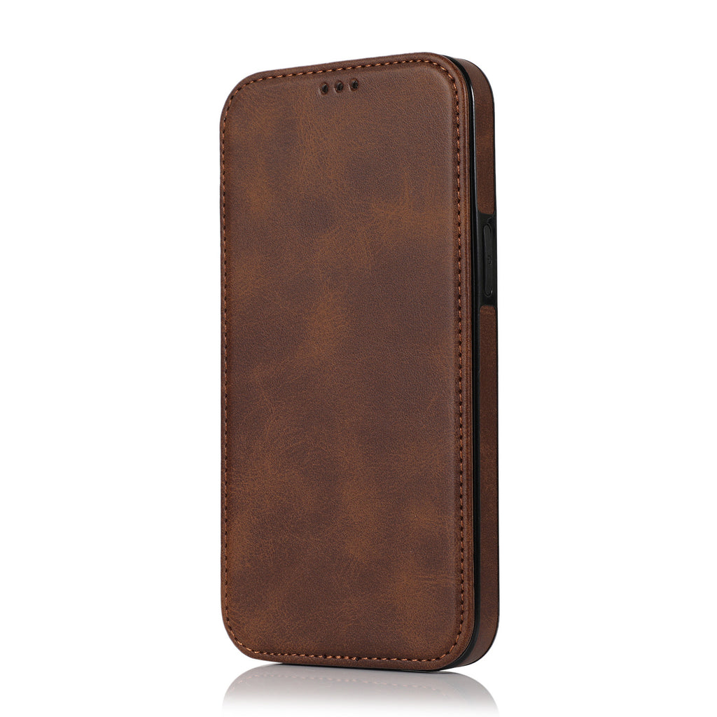 Étui de téléphone en cuir tout compris