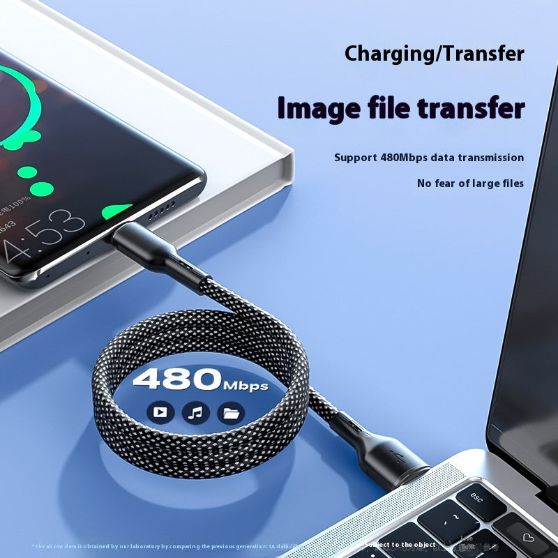Support magnétique Câble de données de téléphone portable à corde magique