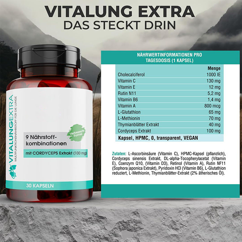 Capsules de fleurs Cordyceps