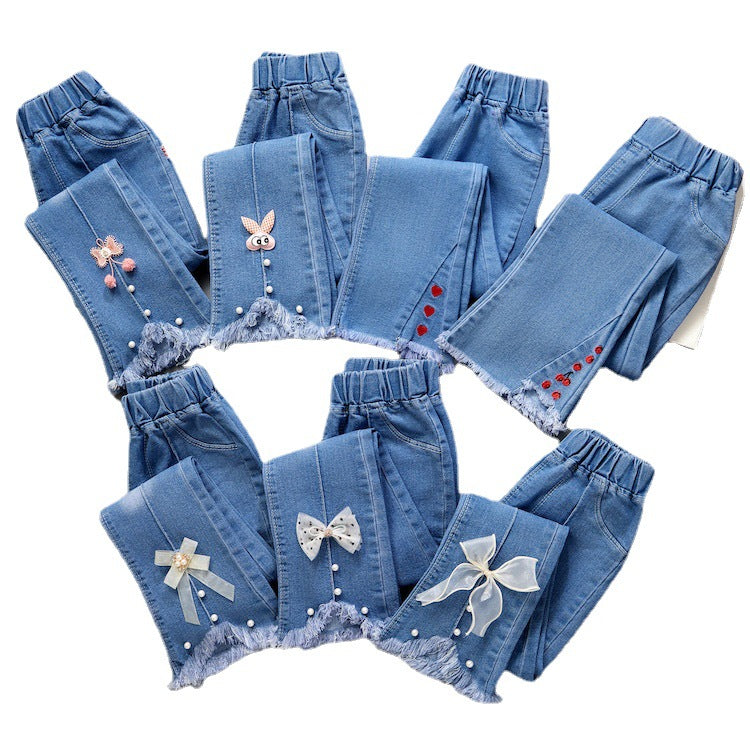 Pantalons à jambes larges pour enfants Conférencier occasionnel