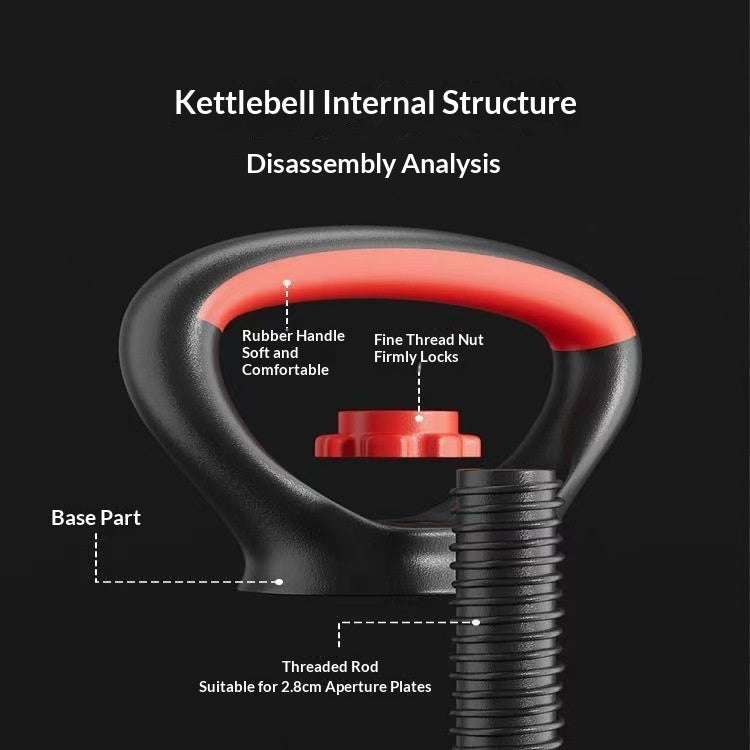 Multifonctionnel mixte hommes Kettlebell Dumbbell Accessoire