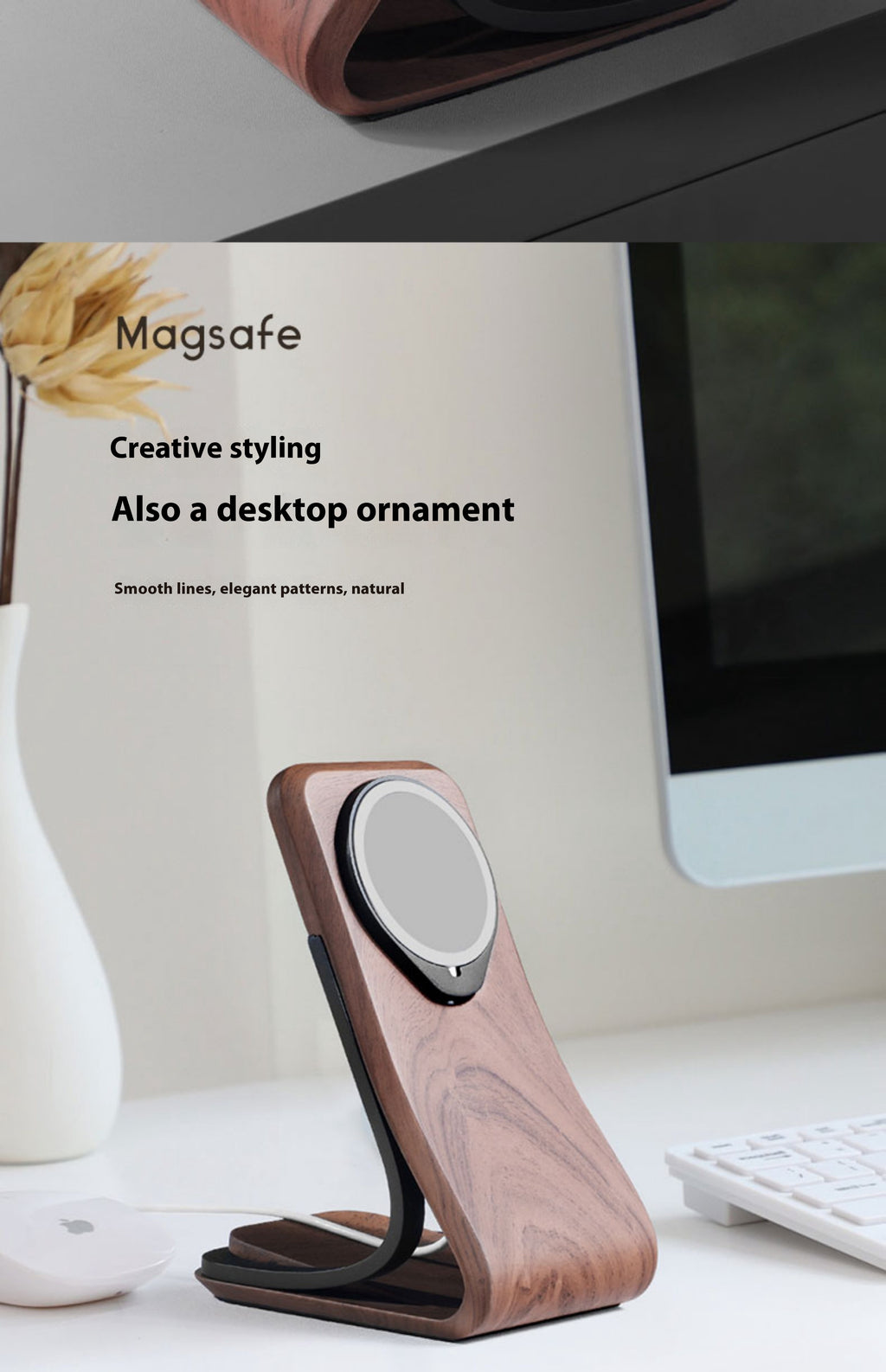 Porte-téléphone mobile Magsafe charge magnétique