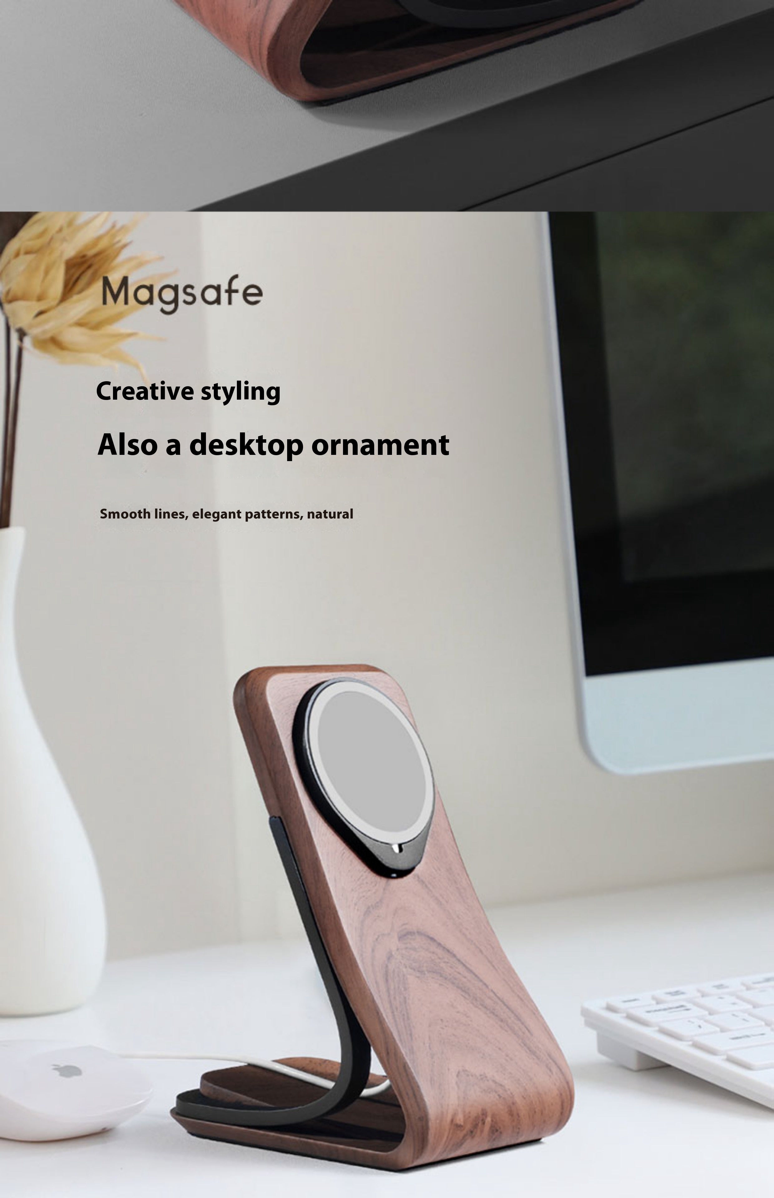 Porte-téléphone mobile Magsafe charge magnétique
