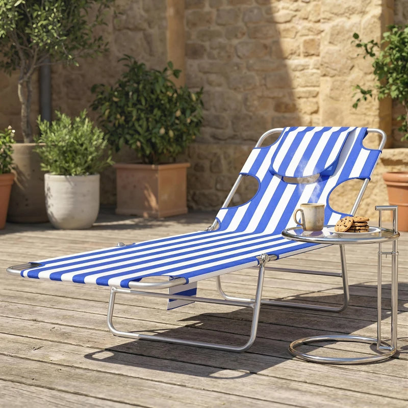 Chaise annulaire avec trou de visage