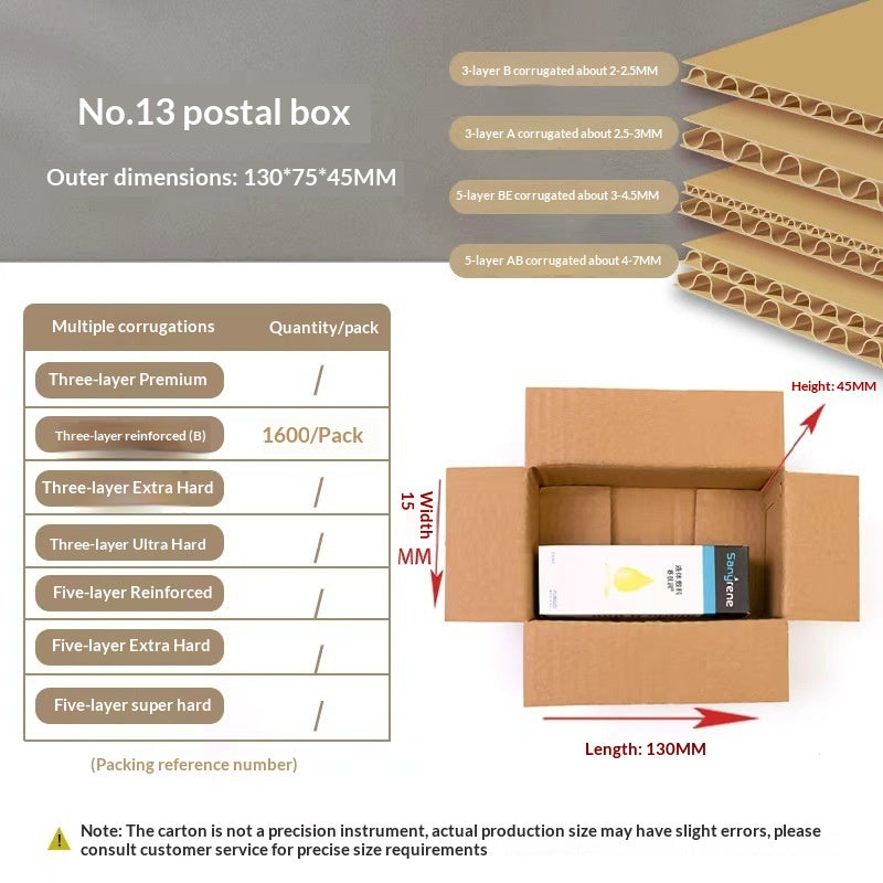 Boîte à papier pour la logistique extra dure