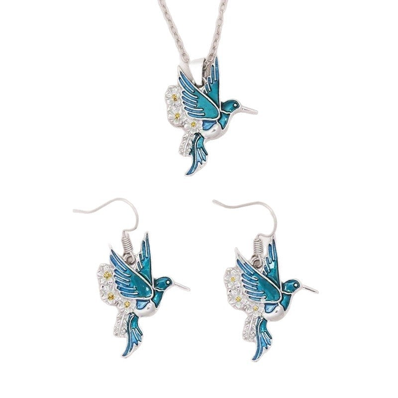 Ensemble de colliers pendentif pour colibris