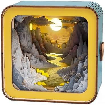 Puzzle en bois Ambiance créative Petite lampe de nuit