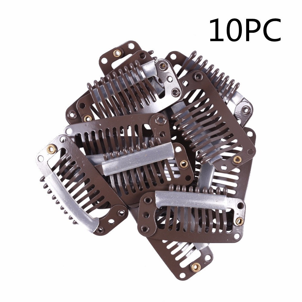 Clip perruque en acier inoxydable