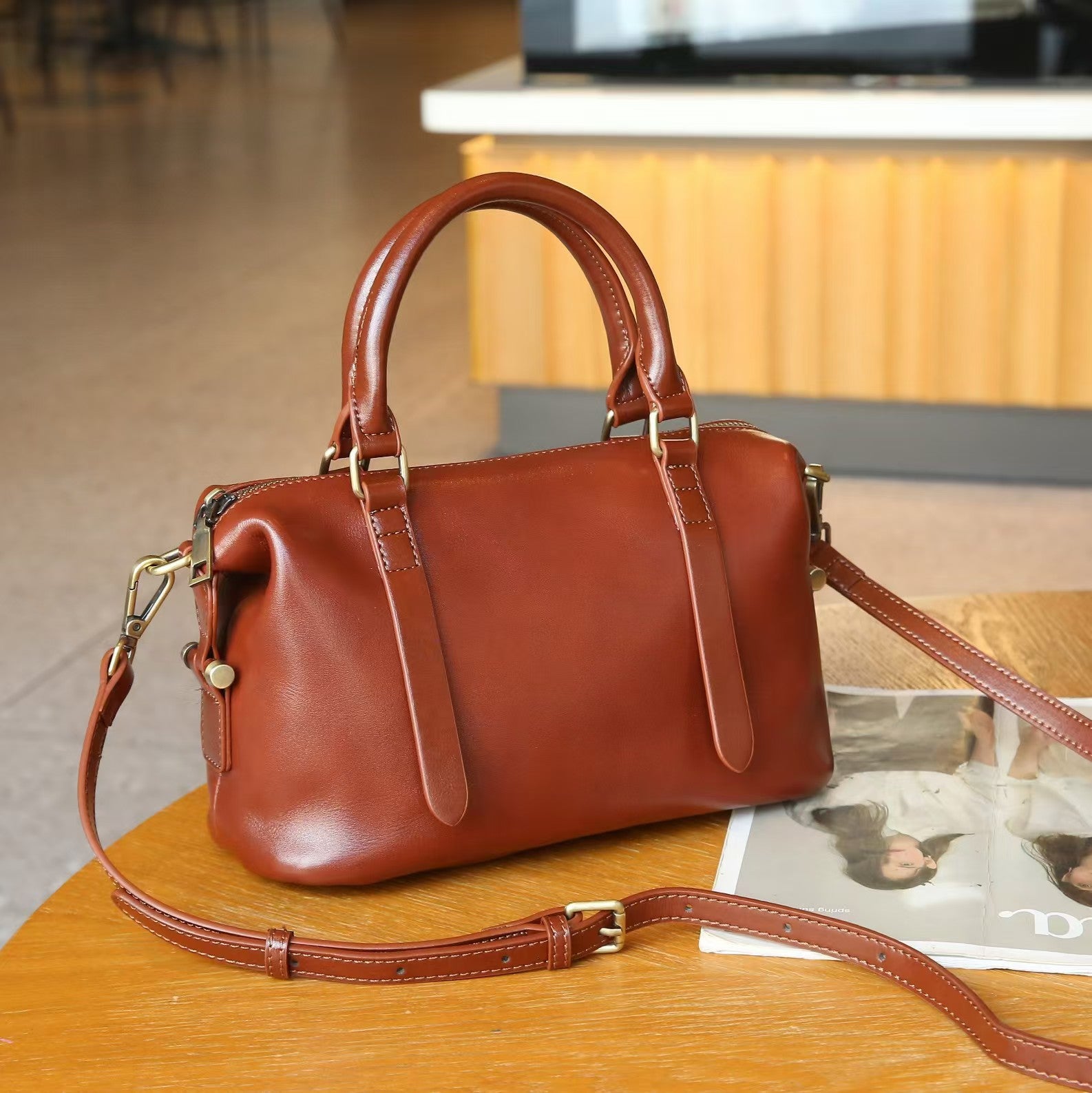 AutumnWinter Retro Sac transversal pour épaule