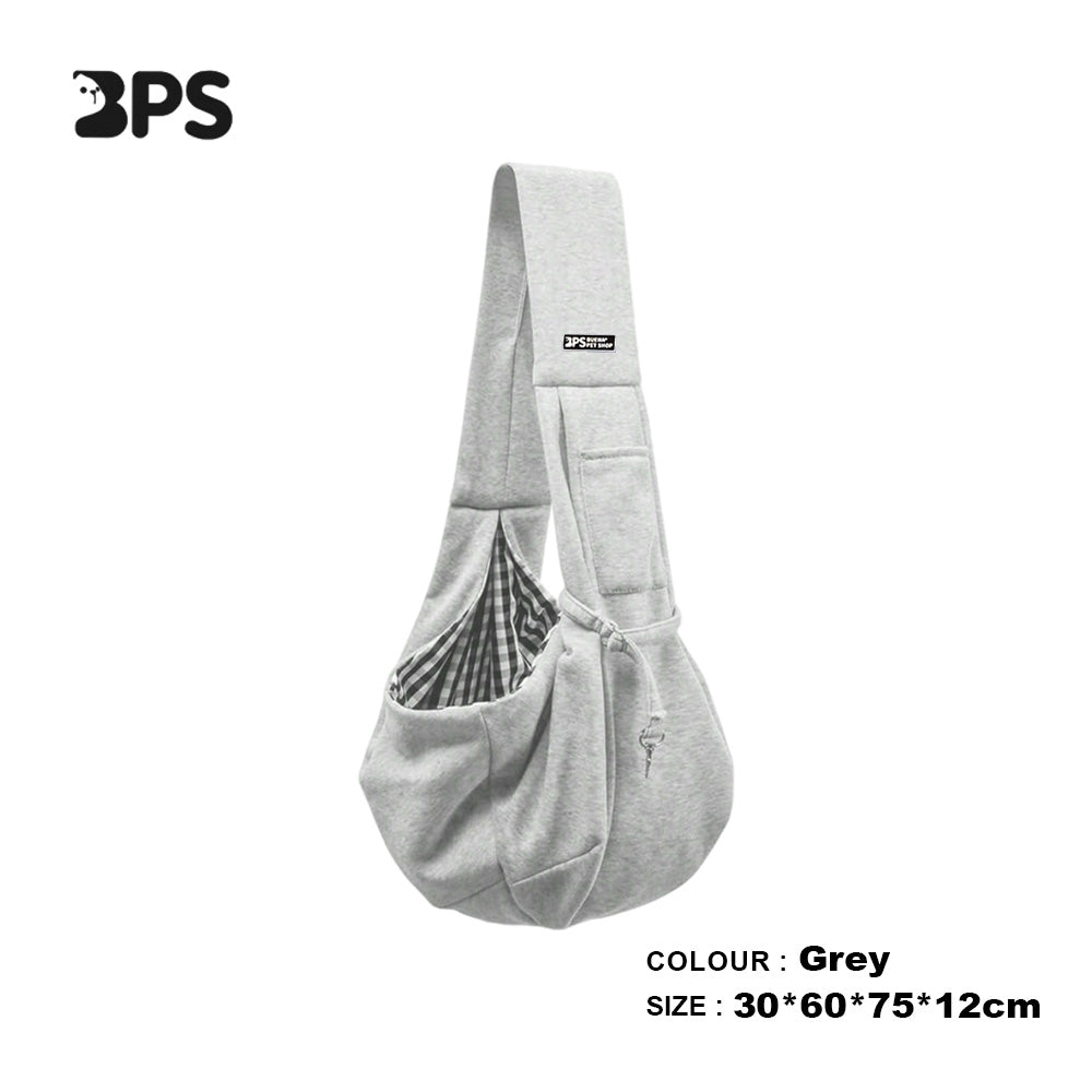 Confortable sac de chien en coton Pet Out Crossbody sac d'épaule Voyage extérieur Portable Chat Pupp