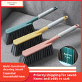 Brosse de lit multifonctionnelle longue poignée-jaune-1 pièce
