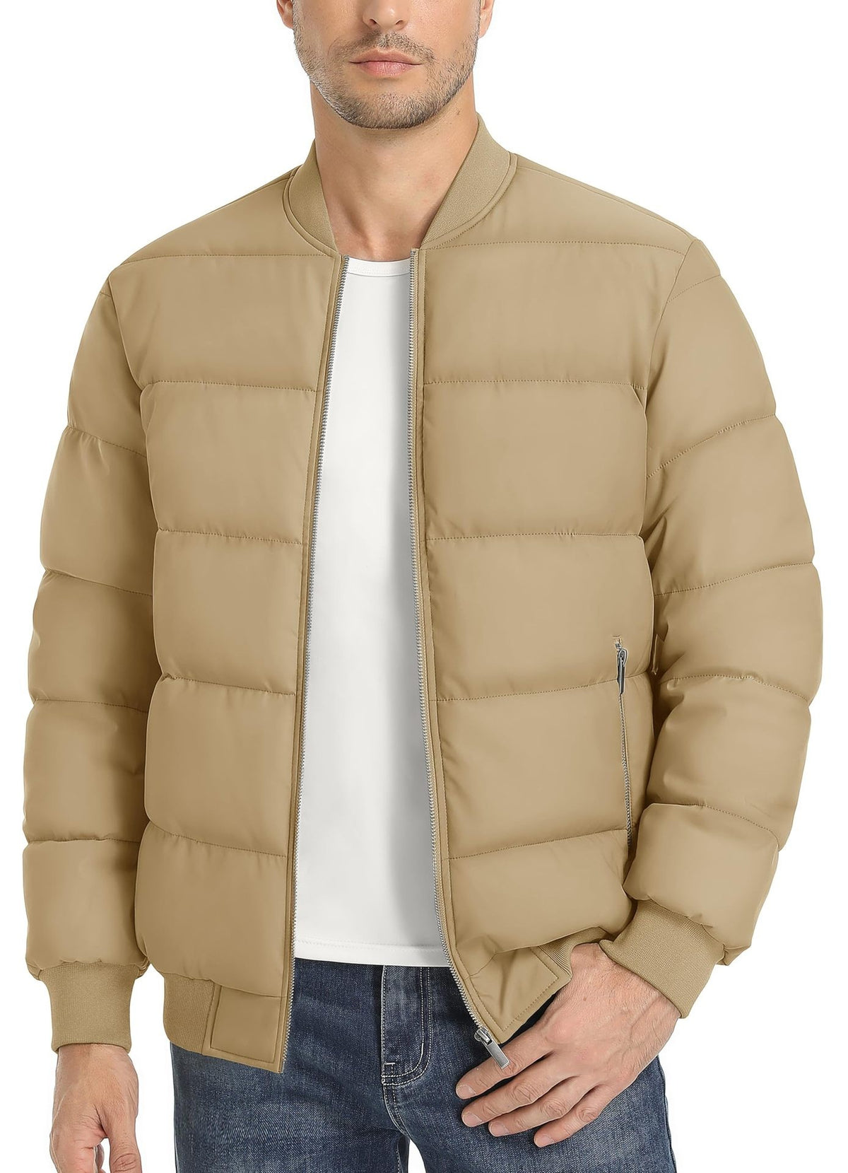 Veste d'hiver à l'épreuve du vent pour hommes