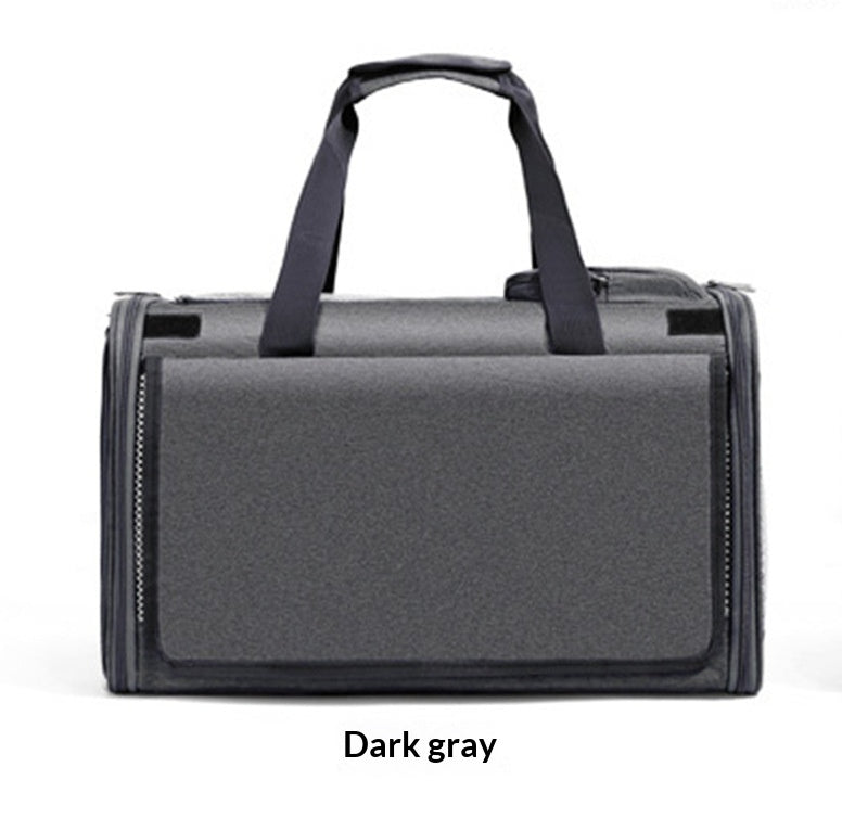 Portable Space-Oxford Cloth Single-Sholder Folding Cat and Dog Carrier