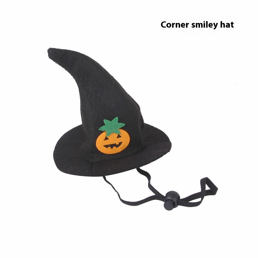 Chapeau de chat d'Halloween Chapeau de citrouille