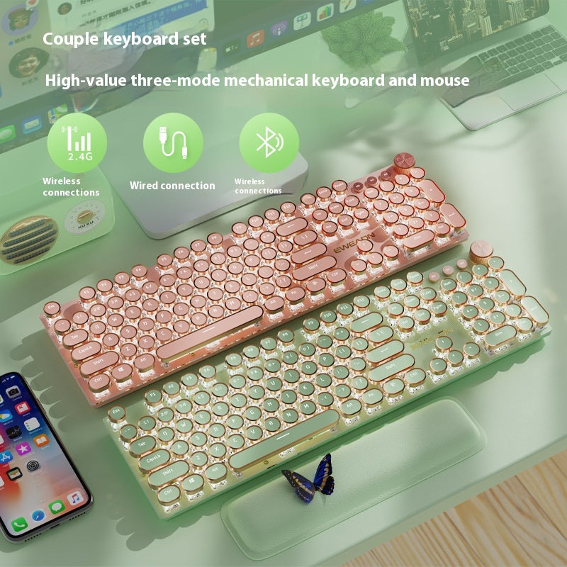Appareils de sport électronique Clavier sans fil Bluetooth Office